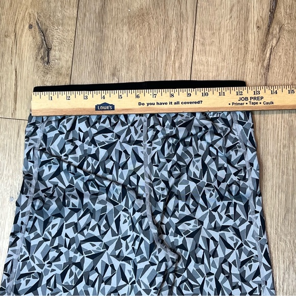 Nike Pro 3/4 Grey Leggings Pro Cool Capri Facet Women’s Size M - Picture 6 of 8